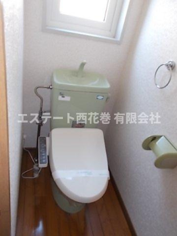コーポK桜台Ⅰのトイレ|洗浄機能付き暖房便座