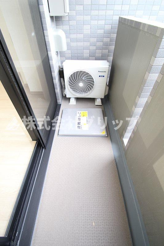 ルーブル横濱南太田のバルコニー