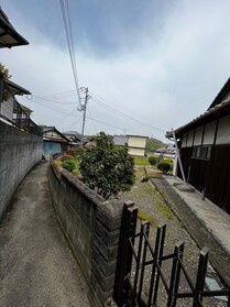 売土地の外観