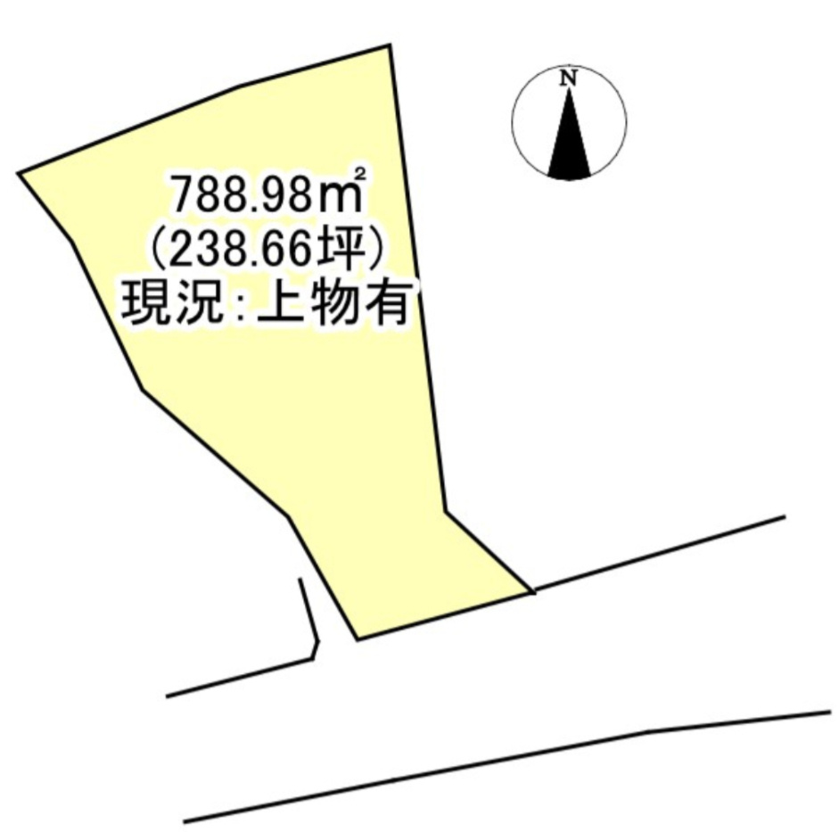 売土地の土地図