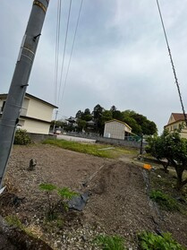 売土地の外観