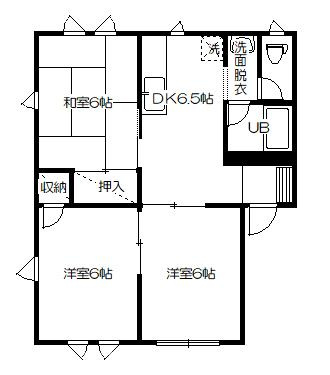 コーポK桜台Ⅰの間取り