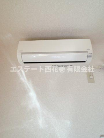 花巻市桜台１丁目のアパートの設備|エアコン