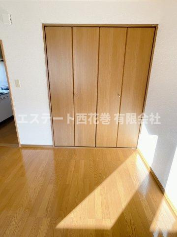 花巻市桜台１丁目のアパートの収納