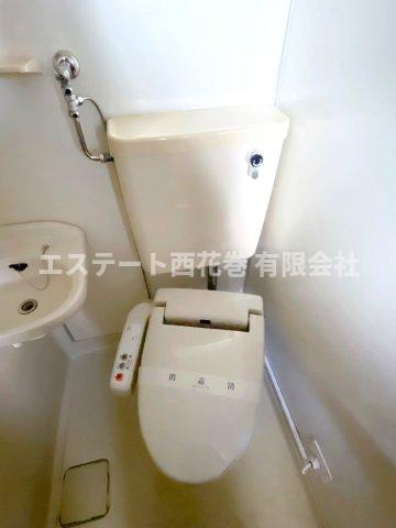 花巻市桜台１丁目のアパートのトイレ