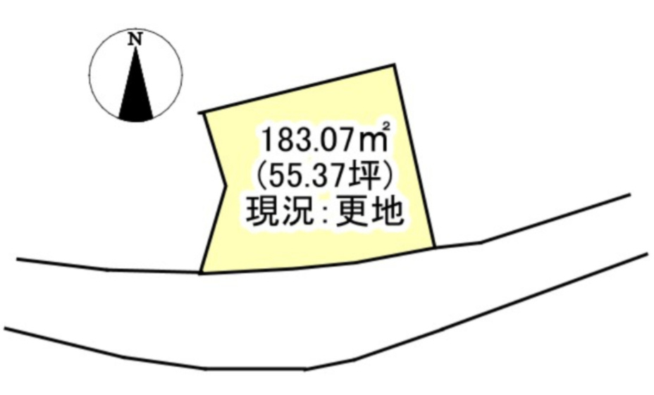 売土地の土地図