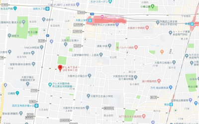 【地図】 | ＦＬＡＴ ＩＮＮ  ＵＥＳＨＩＯ
