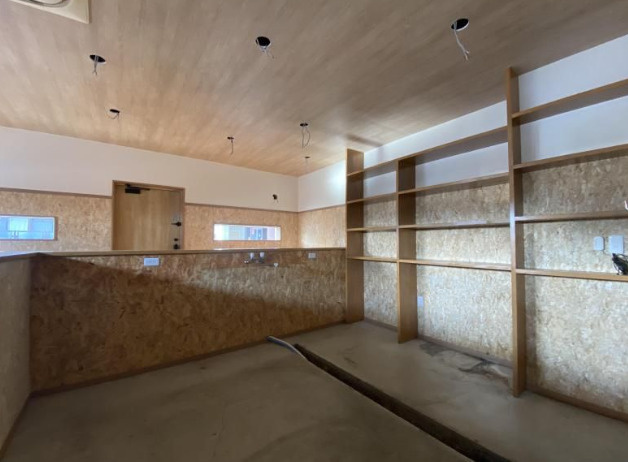 甲賀市水口町虫生野中央の店舗一部の内装