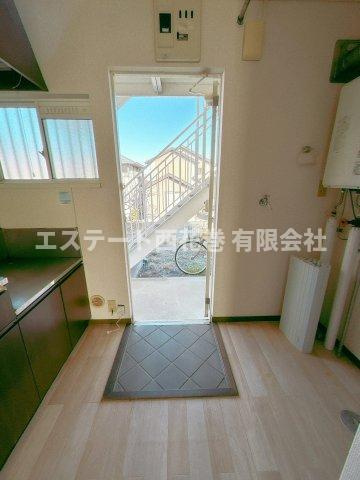 クロワッサンの玄関