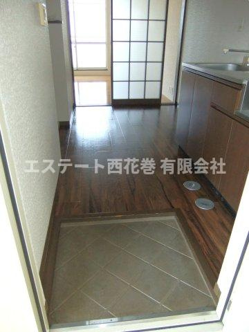 パークハイツカンパネルラの玄関