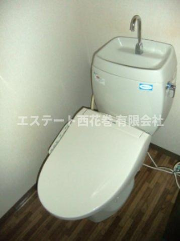 パークハイツカンパネルラのトイレ|洗浄機能付き暖房便座