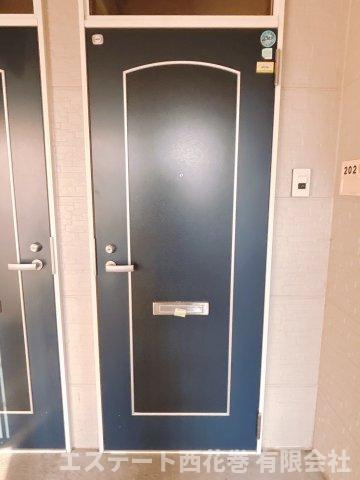 ハイツＫスバルの玄関