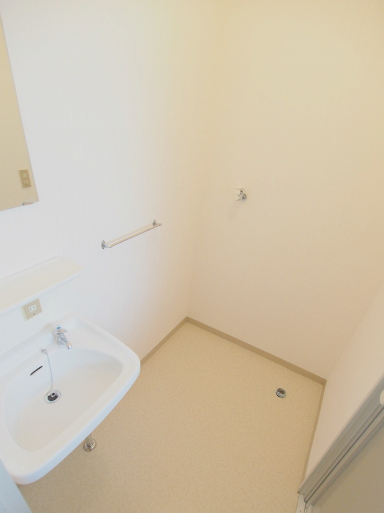 溝田ビルⅡの洗面所