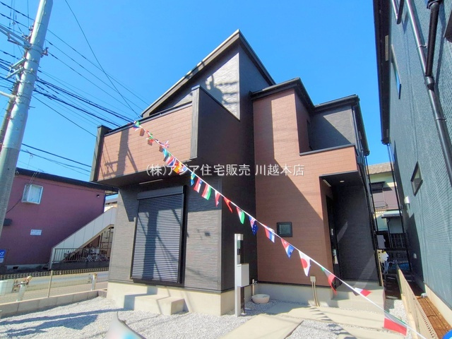 月々10万円台～　新築戸建　川越市新宿町7期の外観|1号棟　外観　完成済