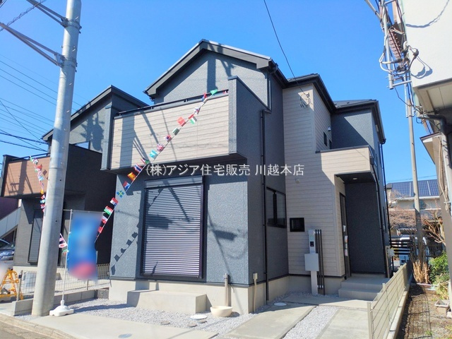 月々10万円台～　新築戸建　川越市新宿町7期の外観|2号棟　外観　完成済