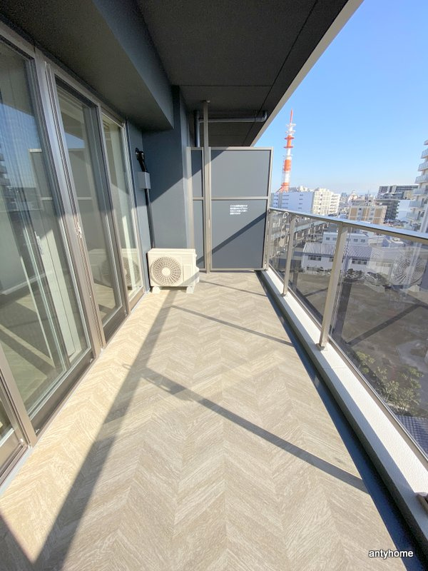 アーバンパーク淡路　仲介手数料無料のバルコニー