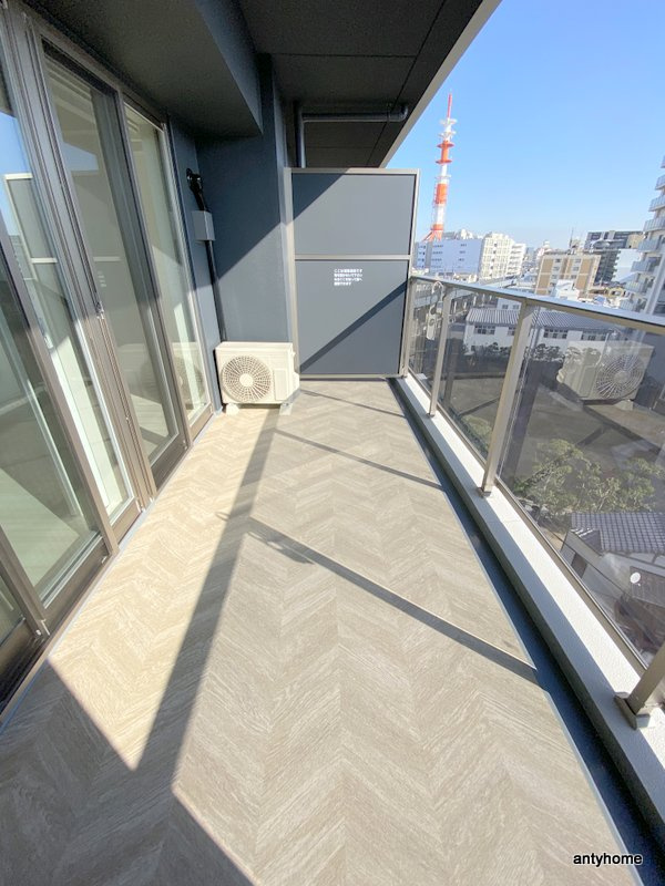 アーバンパーク淡路　仲介手数料無料のバルコニー