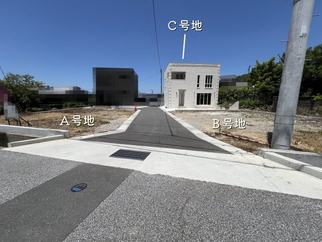 【前面道路含む現地写真】 | 香南市野市町大谷/残り3区画