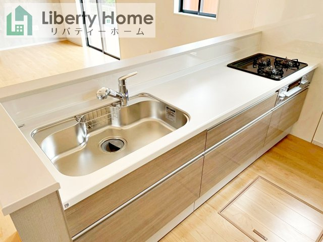 日立市東金沢町8期　新築戸建のキッチン