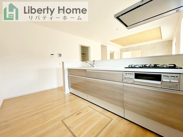 日立市東金沢町8期　新築戸建のキッチン