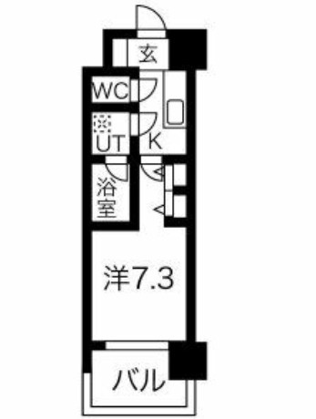 【間取り】 | スプランディッド神戸北野