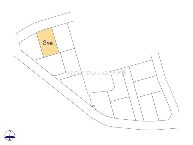 川島町下伊草　新築戸建　いろどりアイタウン　02の区画図