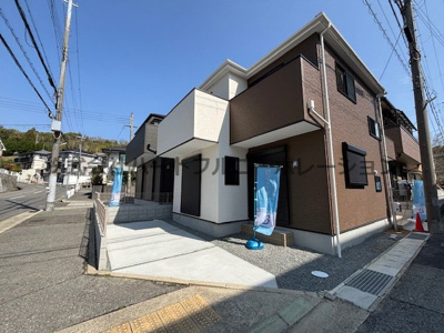 【外観】 | 神戸市西区北別府5丁目　新築戸建2号棟　仲介手数料無料！ | 落ち着いた雰囲気の外観です