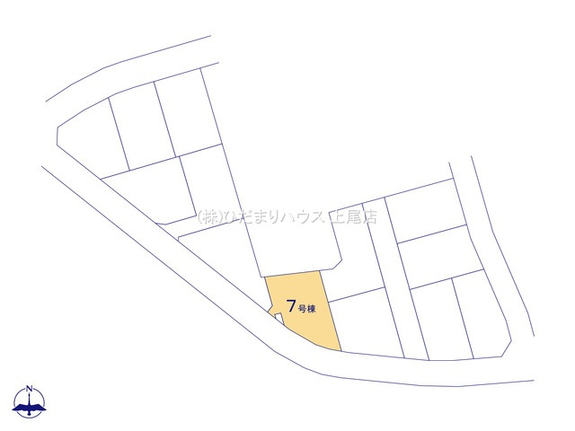 川島町下伊草　新築戸建　いろどりアイタウン　07の区画図