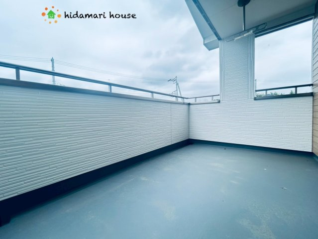 川島町下伊草　新築戸建　いろどりアイタウン　11のバルコニー