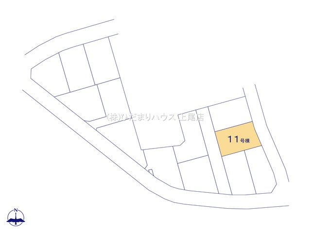 川島町下伊草　新築戸建　いろどりアイタウン　11の区画図