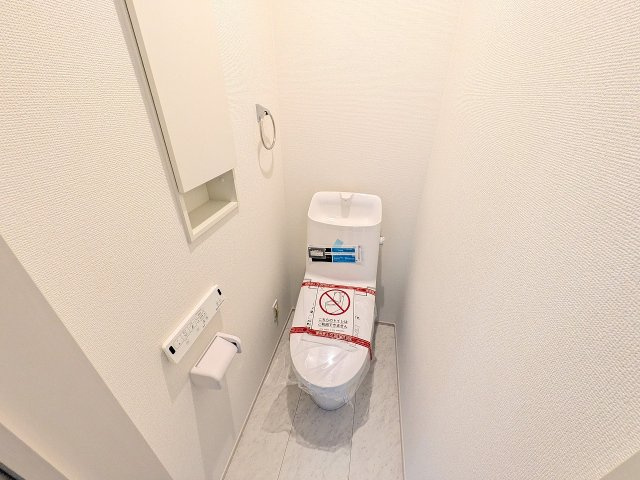 八王子市　石川町　新築一戸建て　６期のトイレ|～暖房温水洗浄機能付きトイレ　冬場は特に嬉しい機能ですね～