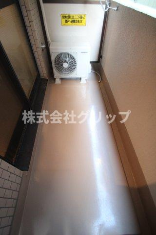 横浜平沼ダイカンプラザⅠのバルコニー