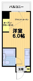 【間取り】 | 第28長栄四条SKハイツ