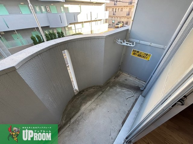 クレールショーワⅢのバルコニー