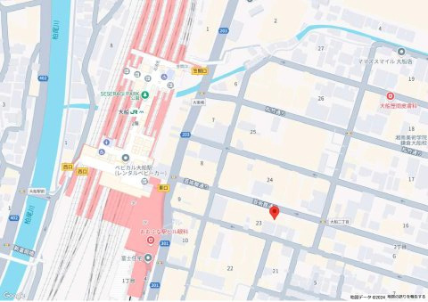 松岡大船ビルの地図