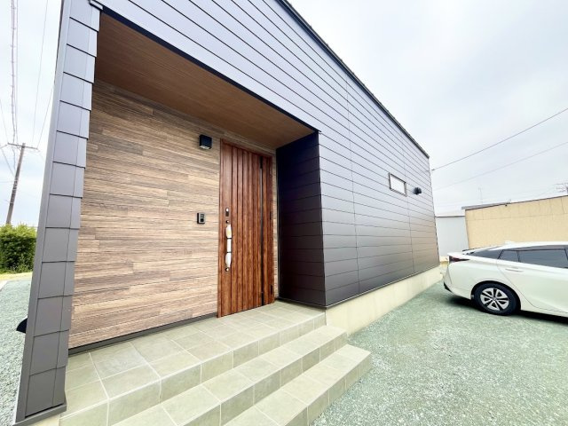 売新築戸建　中央区小沢渡町の外観|大人気の新築平屋！！