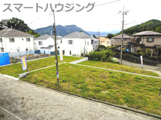 【前面道路含む現地写真】 | 土地　京王相模原線　JR横浜線　相模線　橋本駅　久保沢３ | 土地137.2㎡（41.5坪）