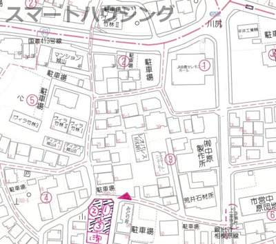【地図】 | 土地　京王相模原線　JR横浜線　相模線　橋本駅　久保沢３