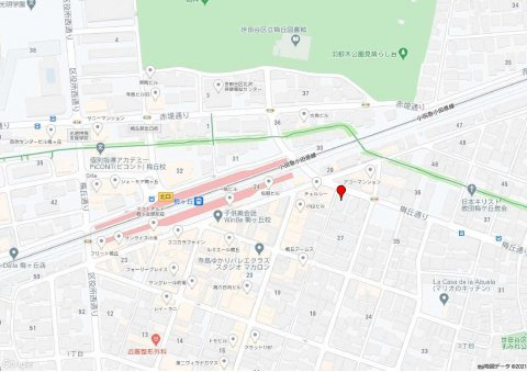 梅丘一丁目ハイツの地図