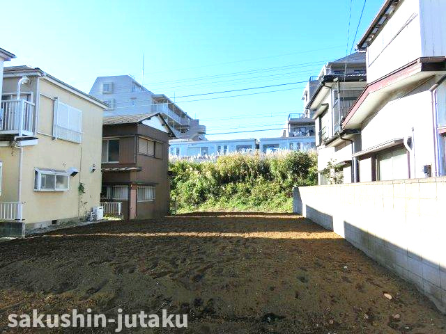 作新台５丁目　売地の外観|作新台５丁目　売地　建築条件なし　約53坪　東南側公道面