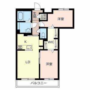 【間取り】 | フラワーガーデン イースト