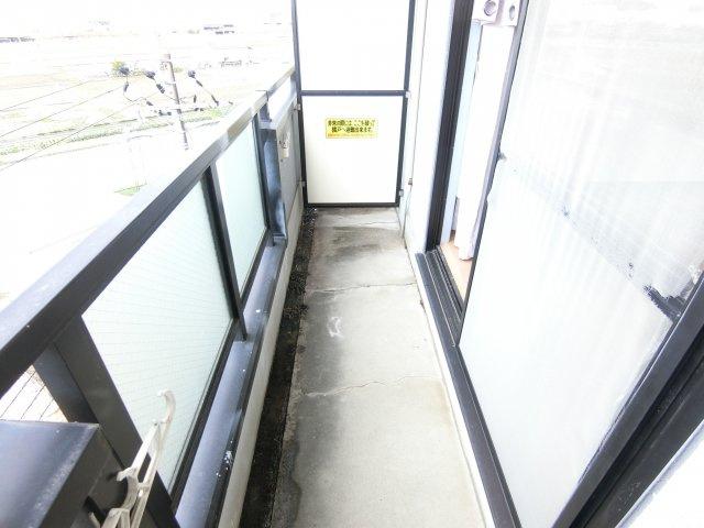 第一北山マンションのバルコニー