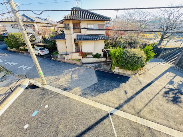 柏市塚崎１丁目新築戸建【大津ヶ丘第二小学校：5分】の展望|バルコニーより道路側眺望
