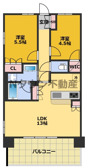 【間取り】 | Alivis金山East | 間取りです。
