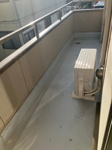 槙島リッチのバルコニー