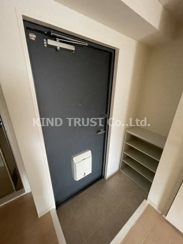 アルファ西天満の玄関|落ち着いた玄関です