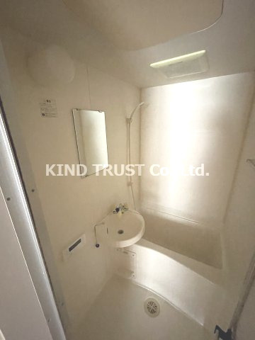 アルファ西天満の浴室|日々の疲れを癒すお風呂付です