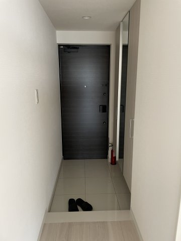 アルファスマート国立劇場前の玄関|収納もある玄関です