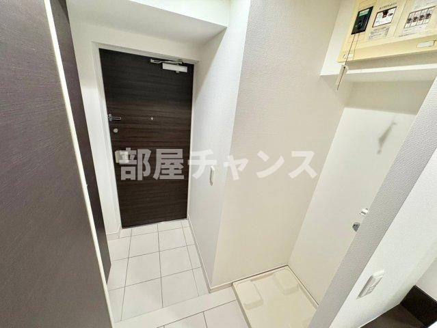 マリオン城西の玄関