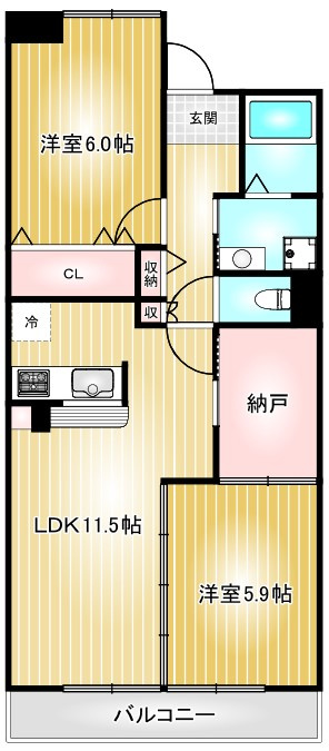 URアーバンラフレ鶴舞公園｜名古屋市の賃貸ならMy賃貸の間取り|URアーバンラフレ鶴舞公園